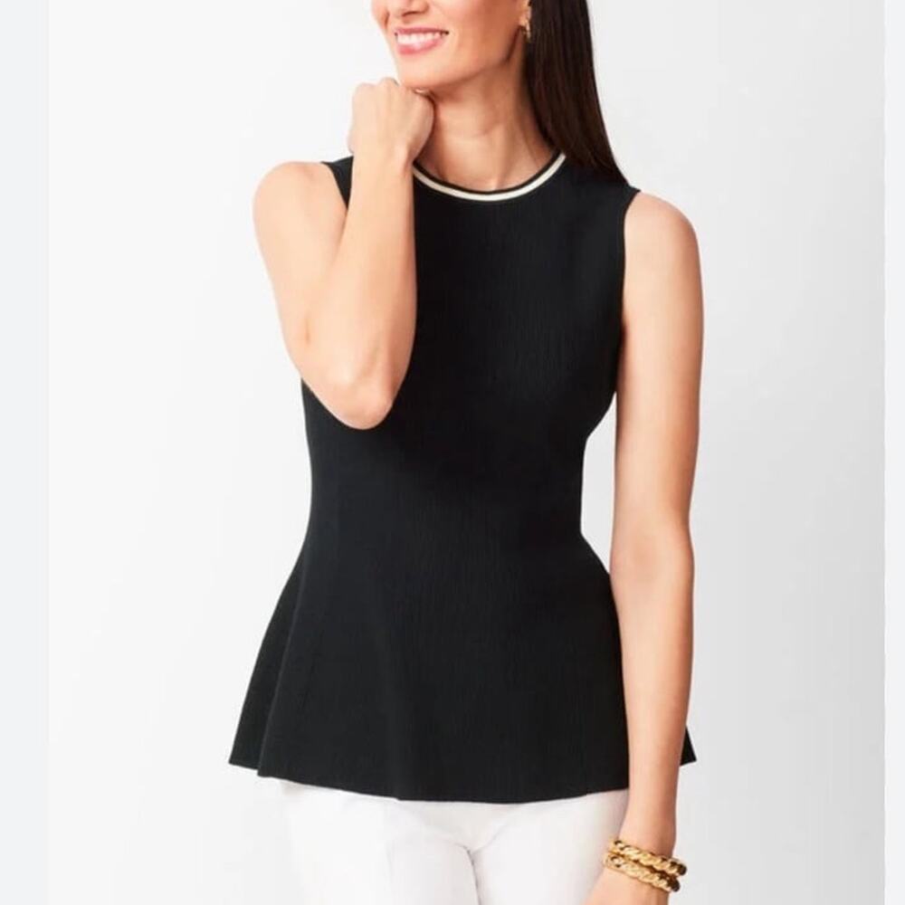 Kaari Blue Sweater Tank Top